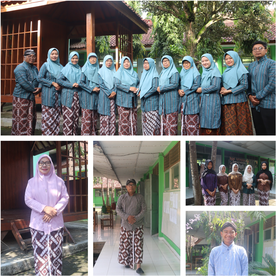 Suasana Kamis Pon Di SMP N 3 Imogiri