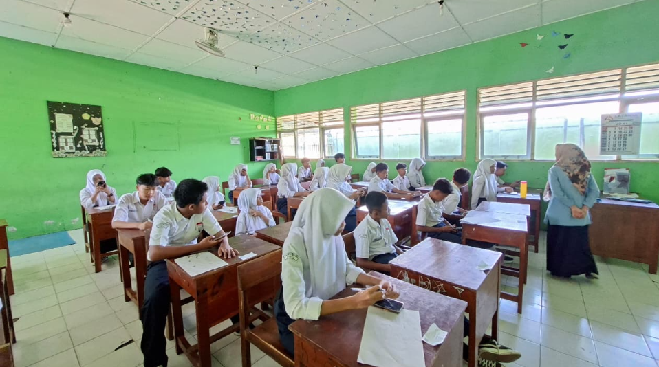 Evaluasi Belajar Akhir Tahun, Siswa Kelas VII dan VIII SMP N 3 Imogiri Mulai Tempuh ASAT